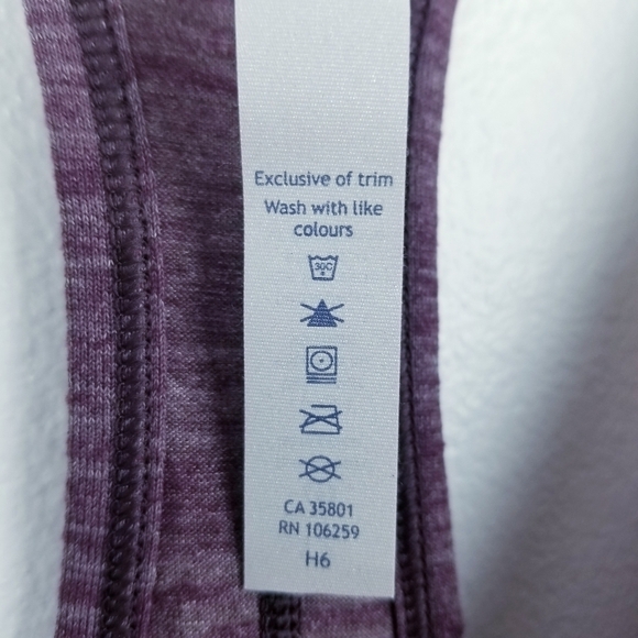 Lululemon Purple Train Times Tank NWT - Picture 6 of 8